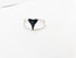 Shark Tooth Pendant Bracelet in Black Onyx and Silver Luxury